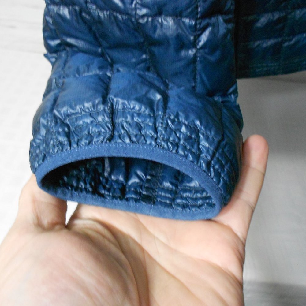Patagonia Blue Puffer Pullover 1/2 Zip Jacket Mens Sz. XL GOOSE DOWN ULTRA LIGHT - Picture 12 of 15